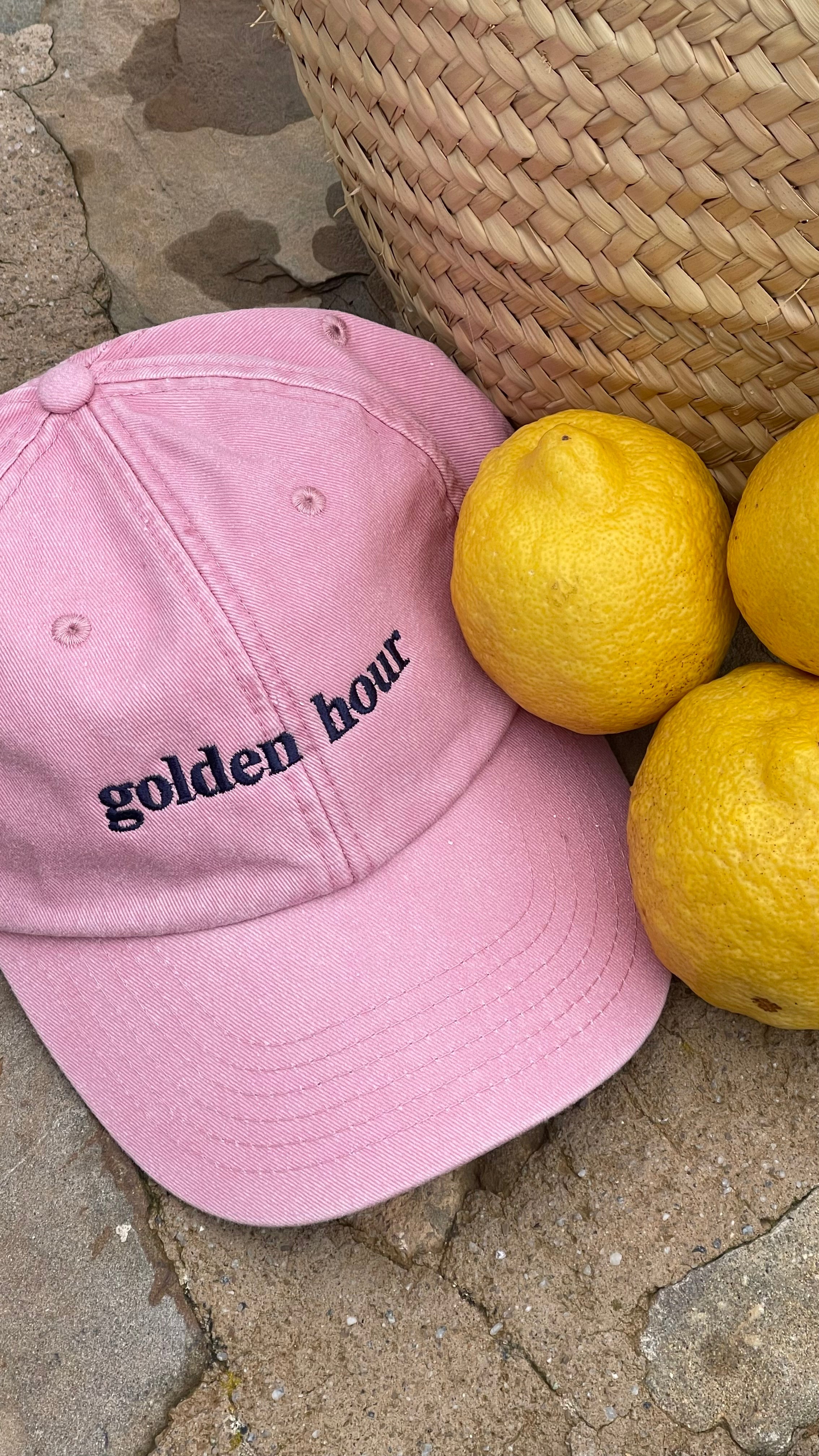 Gorra "golden hour"