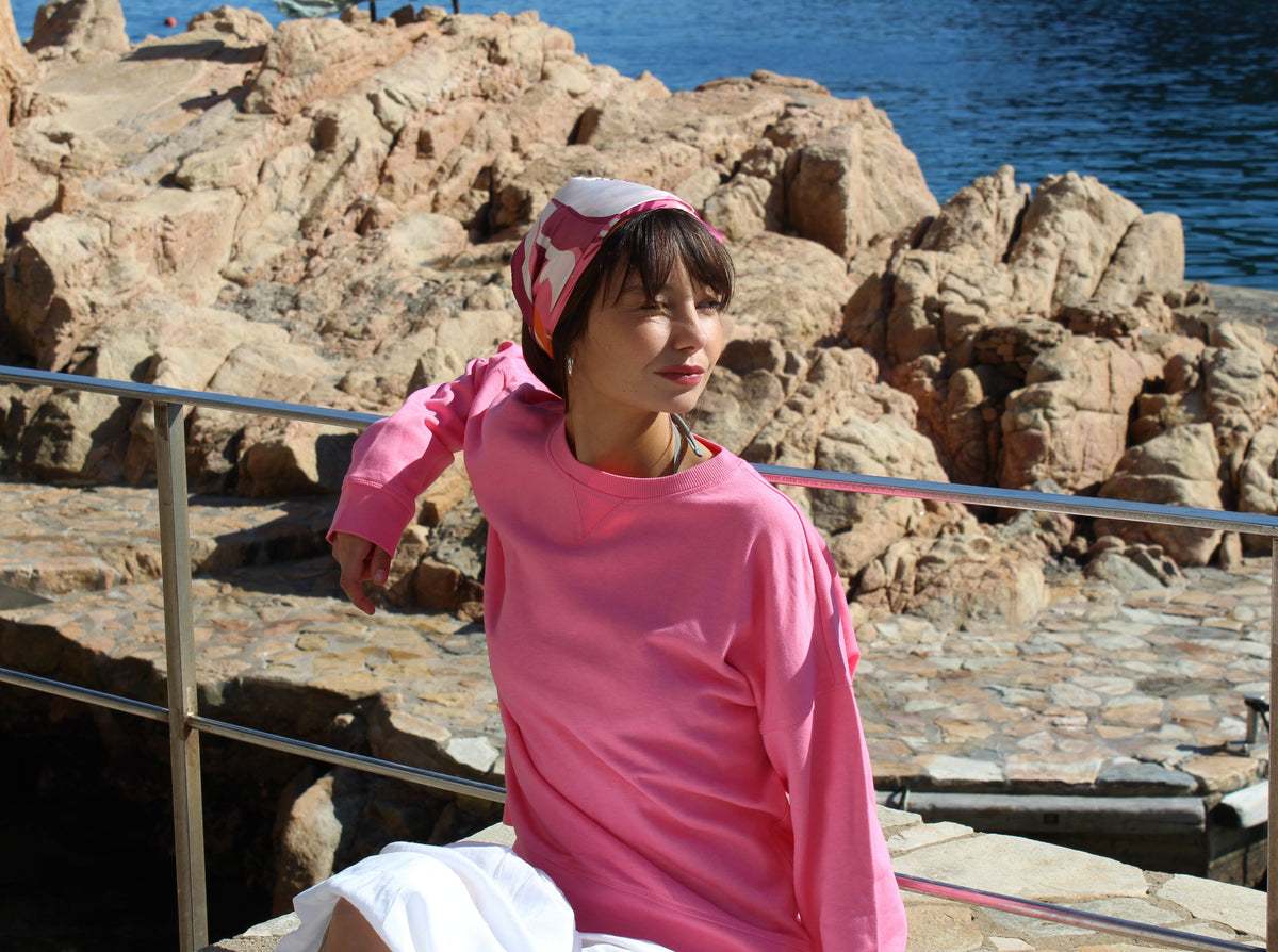 Sudadera "agusto pink"