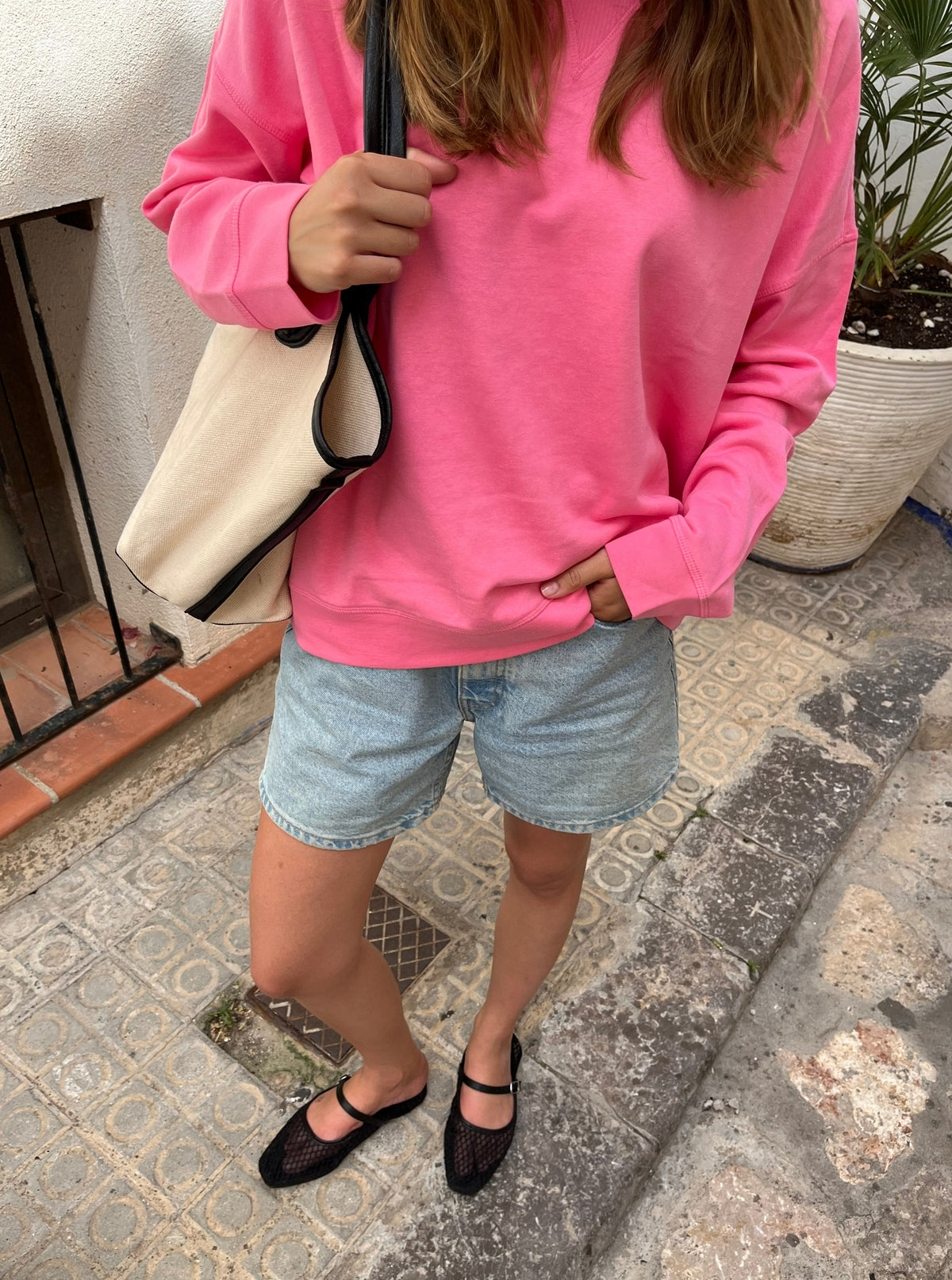 Sudadera "agusto pink"
