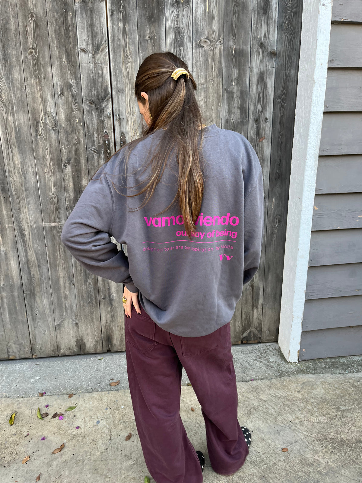 Sudadera "vamos viendo"