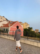 Sudadera "living la vida grey"