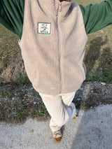 Chaleco "Pyrénées" beige