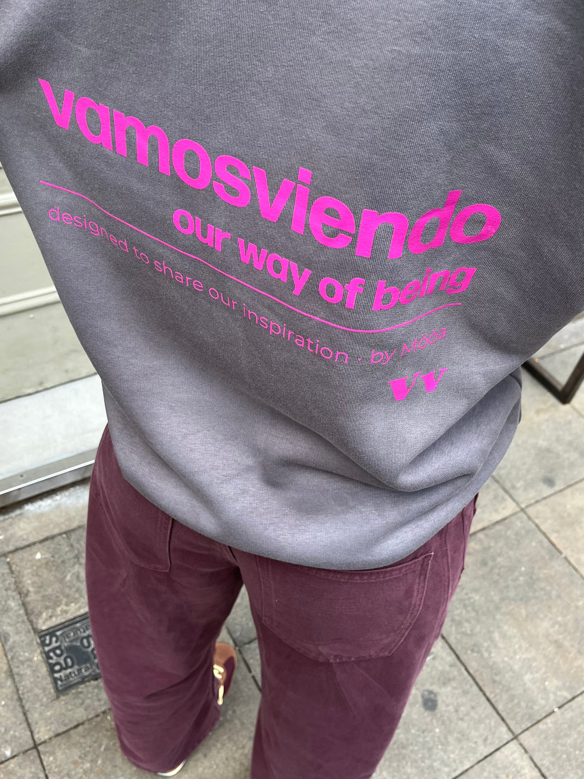 Sudadera "vamos viendo"