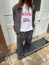 Camiseta "slow life"
