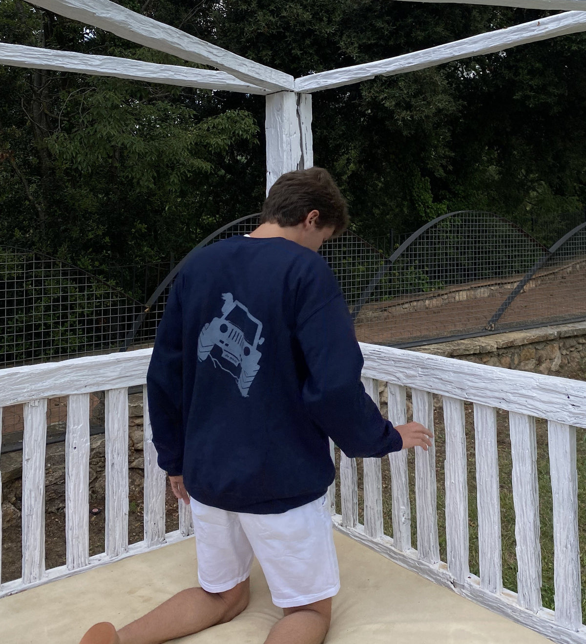 Sudadera "Forest" Azul
