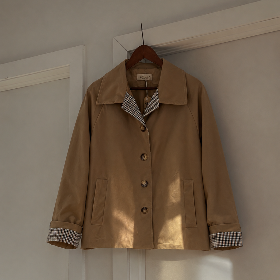 Gabardina "camel"