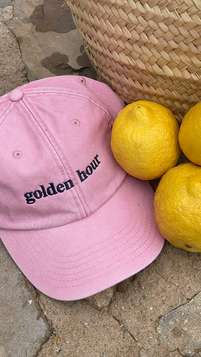 Gorra "golden hour"