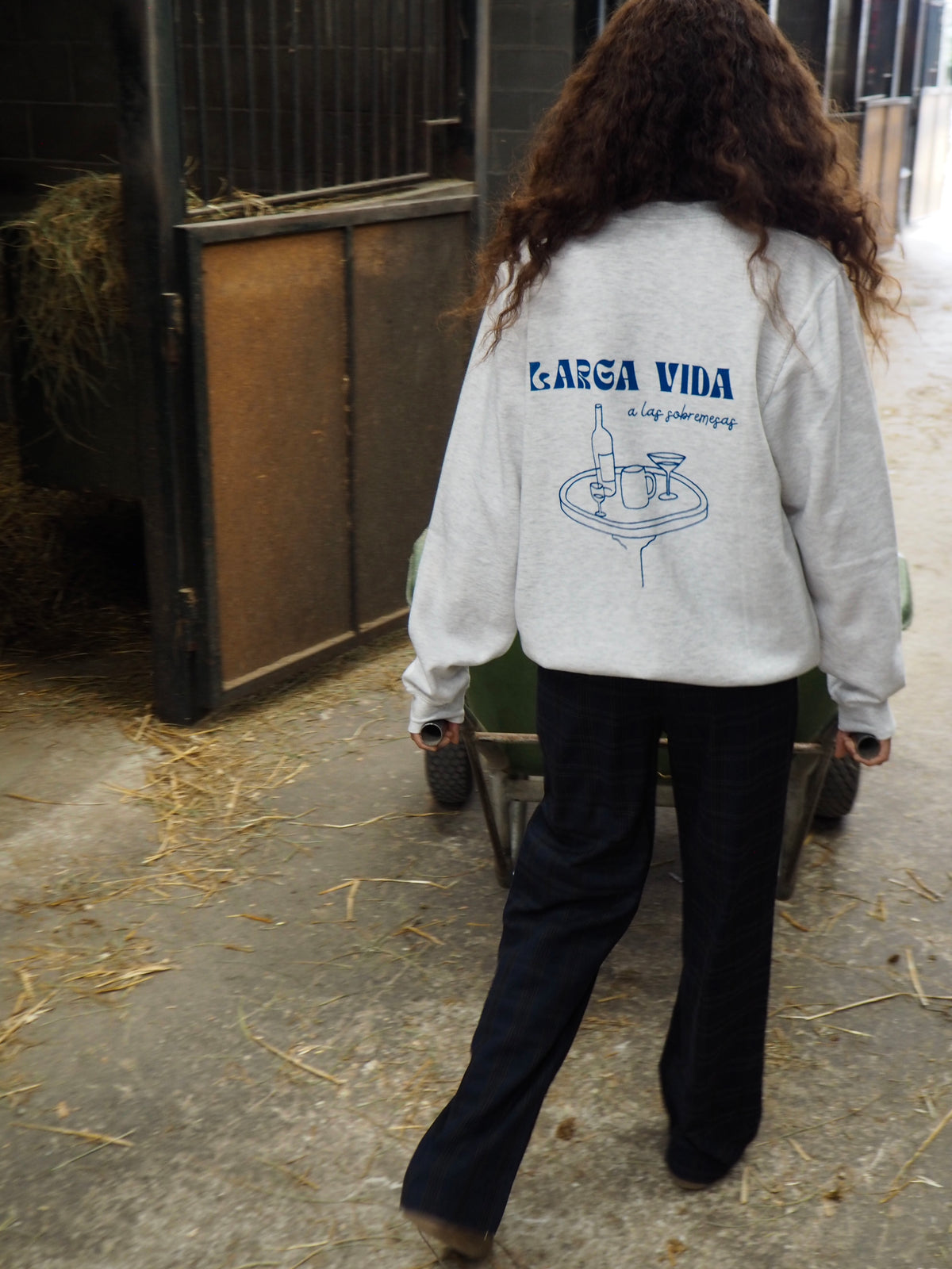Sudadera "larga vida"