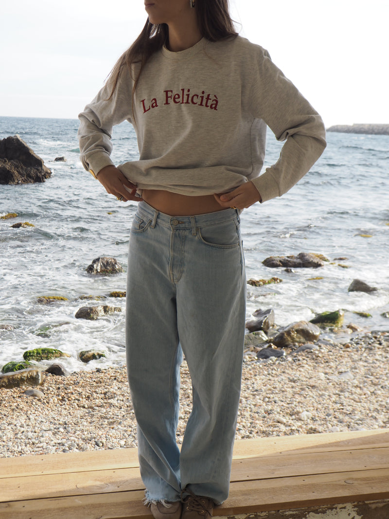 Sudadera "la felicità"
