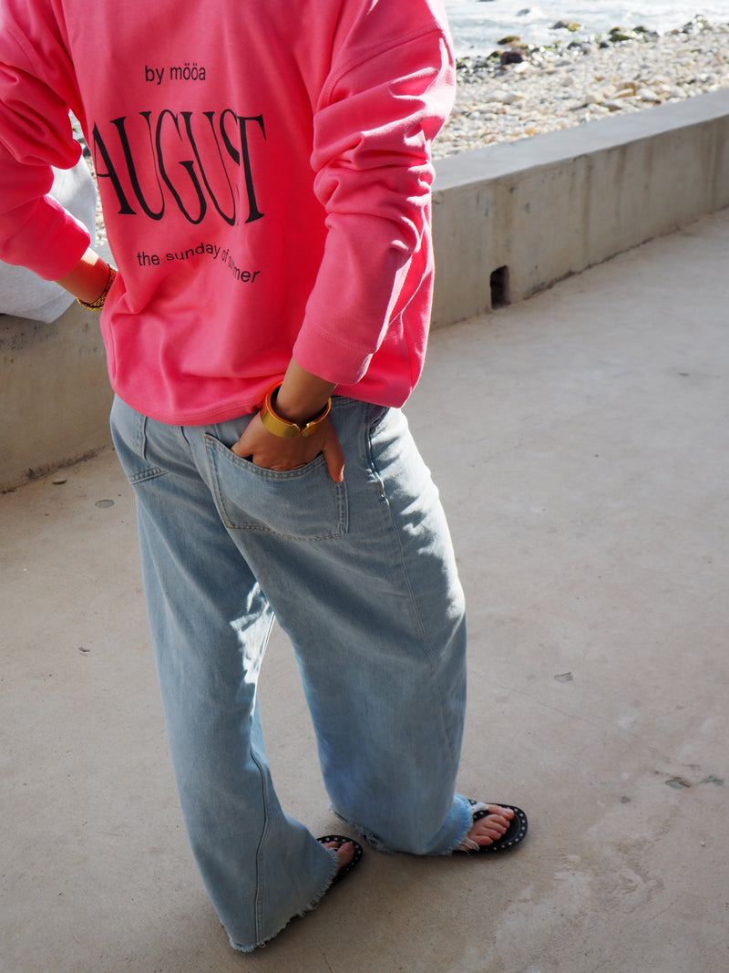 Sudadera "agusto pink"