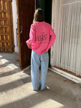 Sudadera "agusto pink"