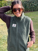 Chaleco "Pyrénées winter" verde