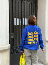 Sudadera "la dolce vita"