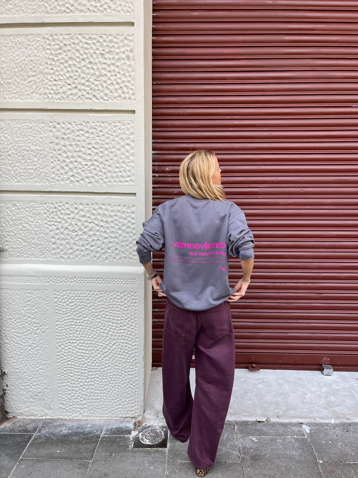 Sudadera "vamos viendo"