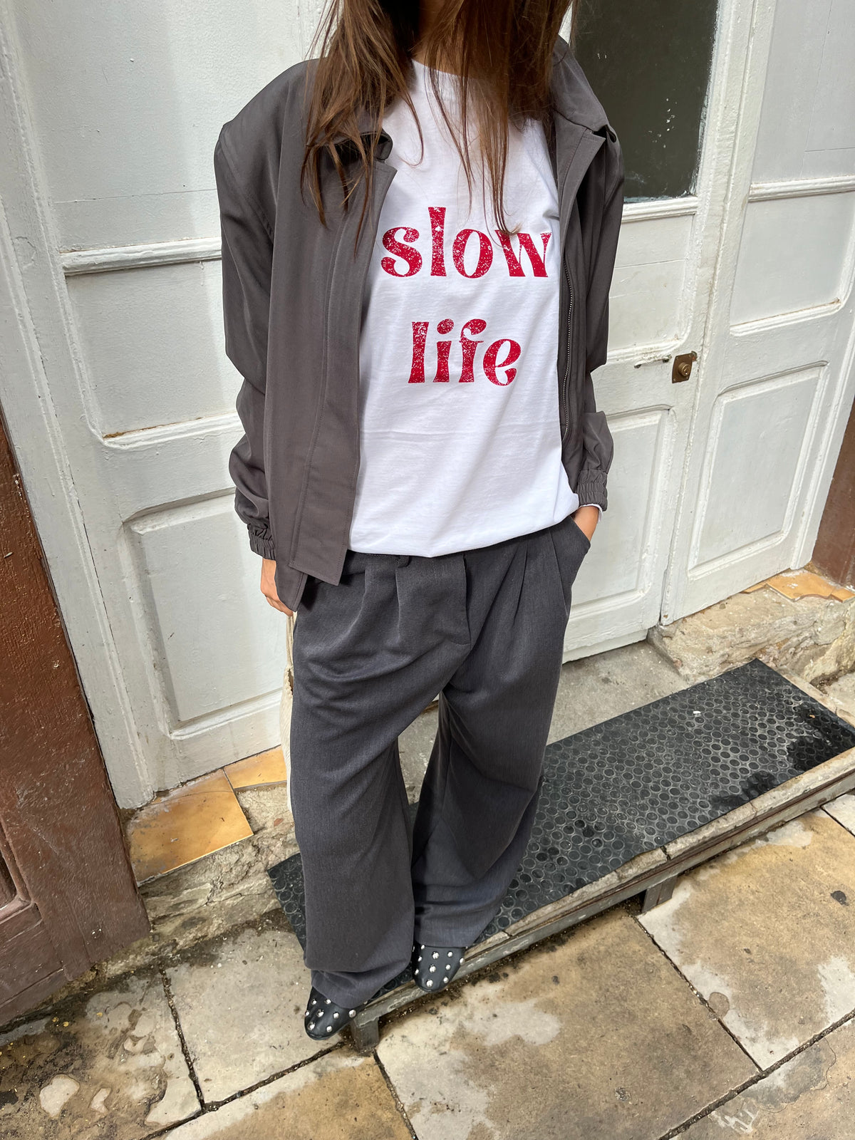 Camiseta "slow life"