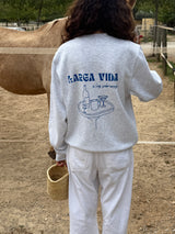 Sudadera "larga vida"