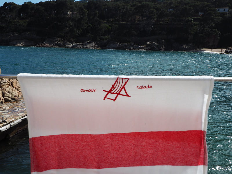 Toalla/pareo "amour salado"