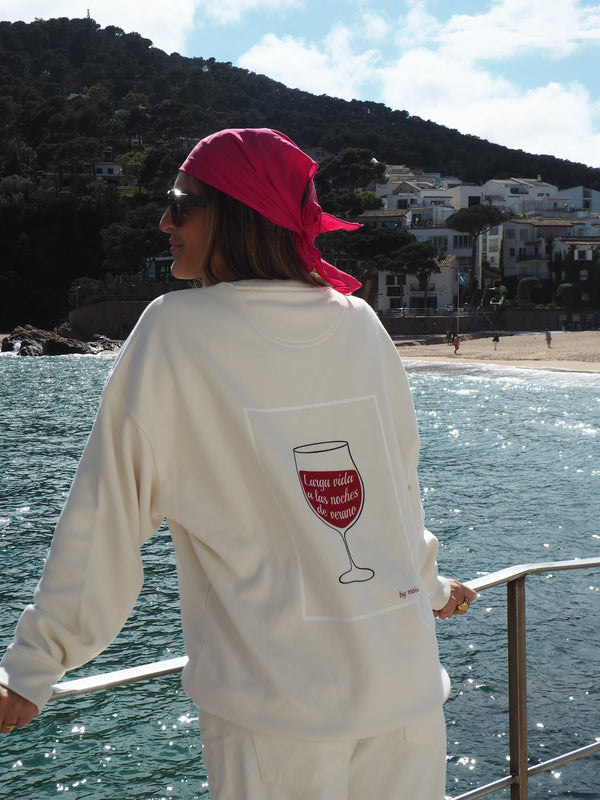 Sudadera "noches de verano"