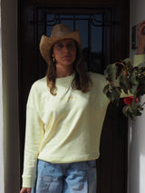 Sudadera  "amour salado" amarilla