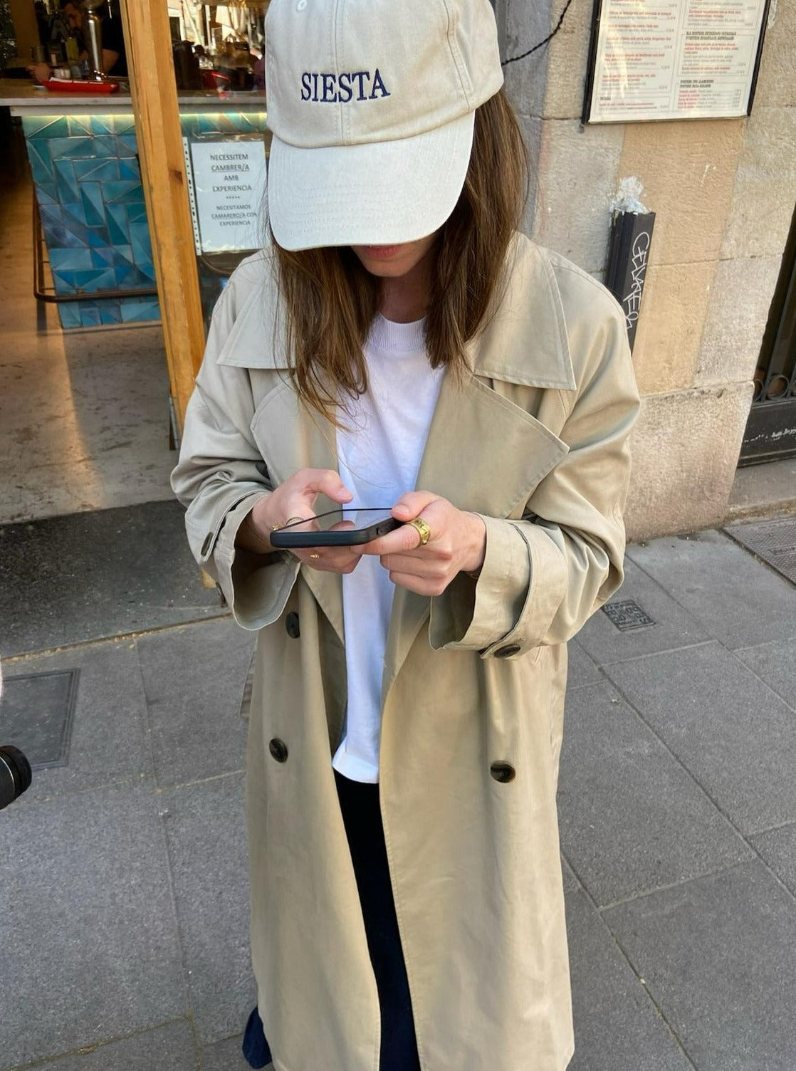 Gorra "siesta" beige