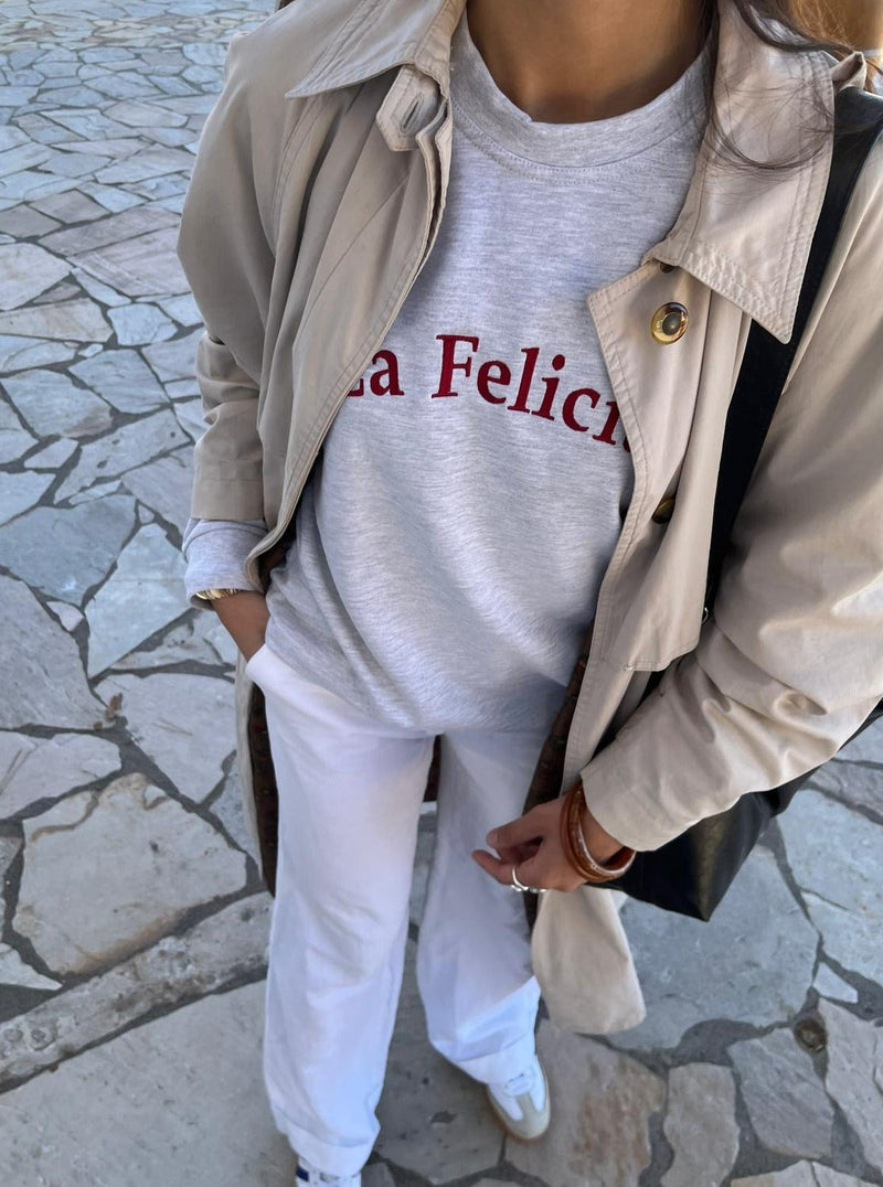 Sudadera "la felicità"