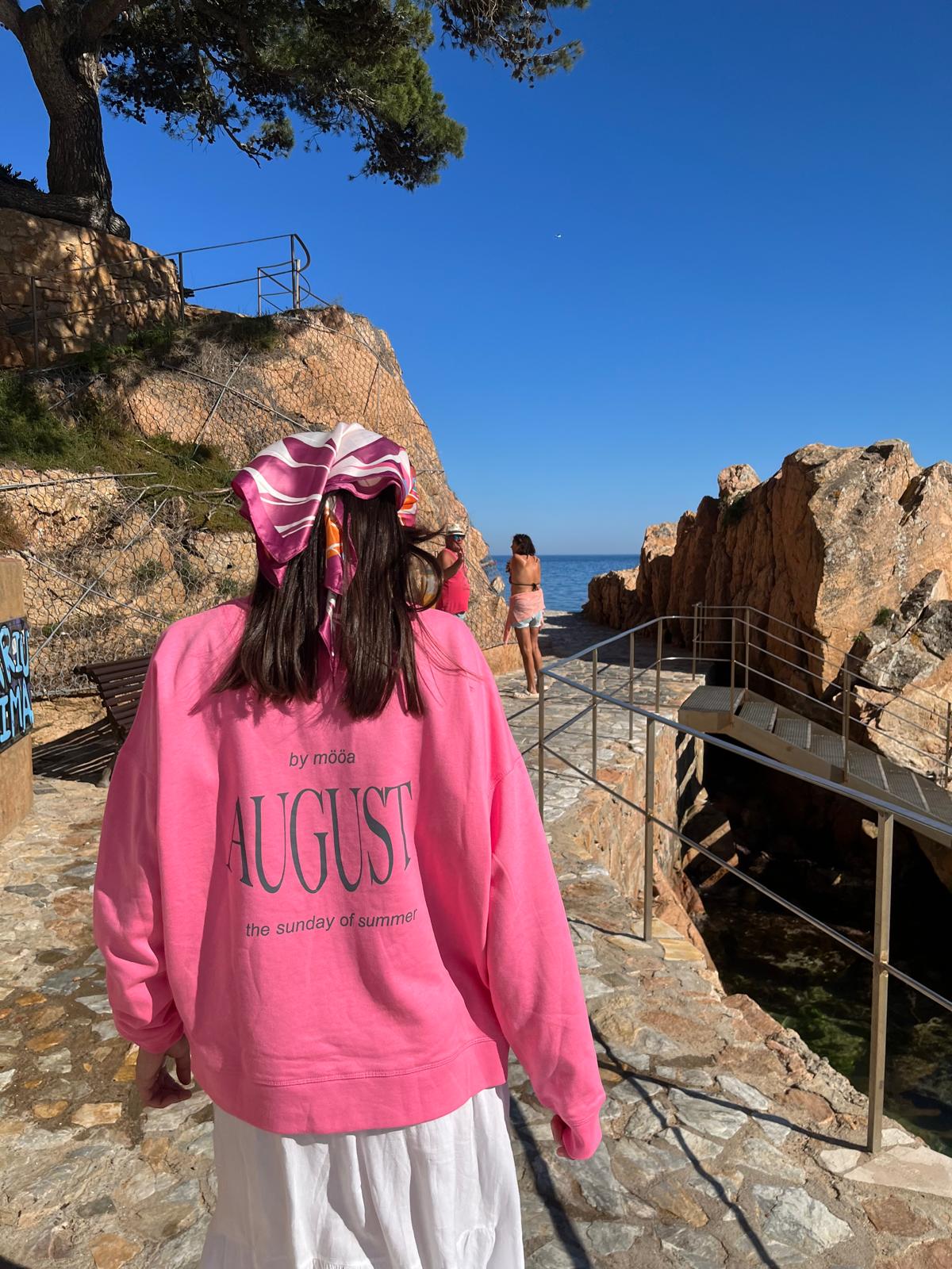 Sudadera "agusto pink"