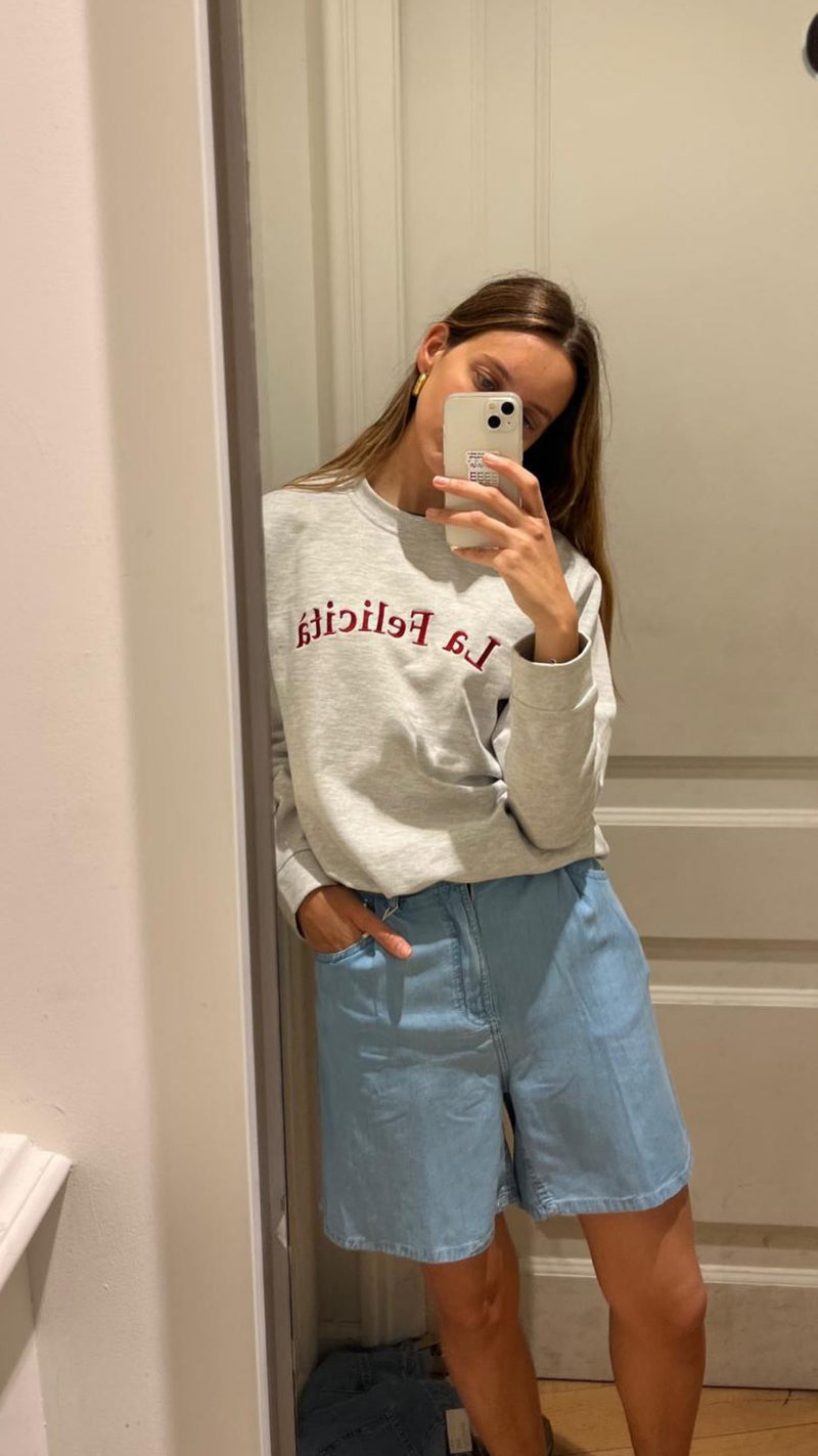 Sudadera "la felicità"